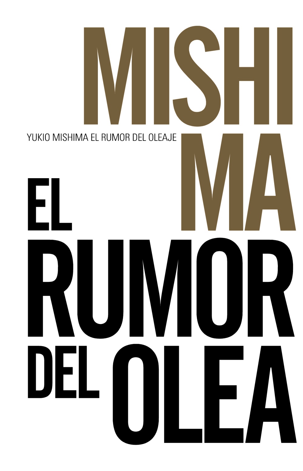 El rumor del oleaje - Alianza Editorial